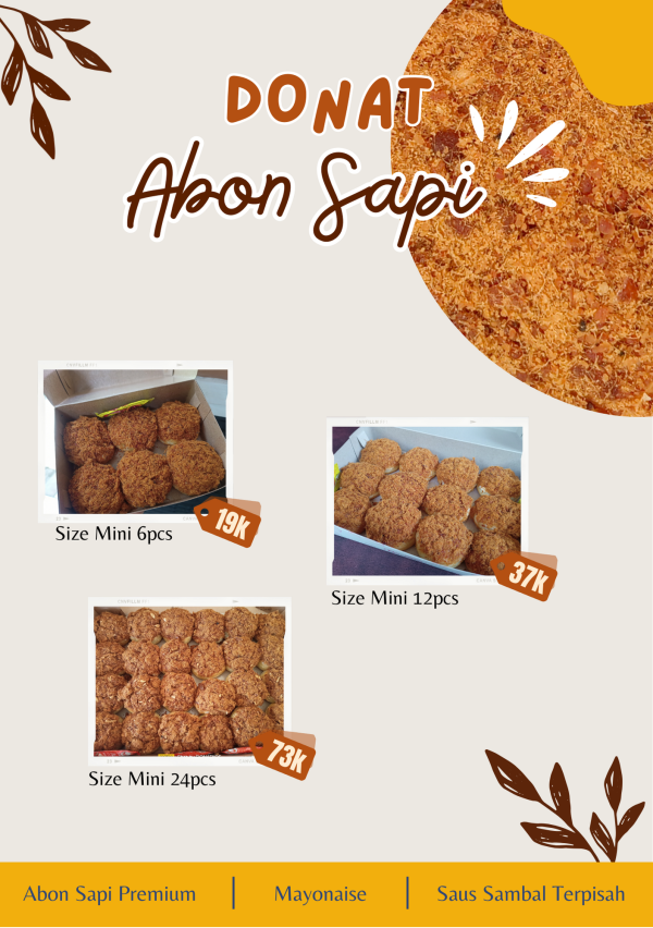 Donat Abon Sapi