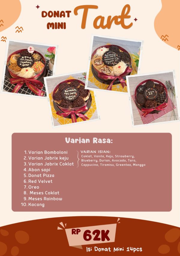 Donat Mini Tart